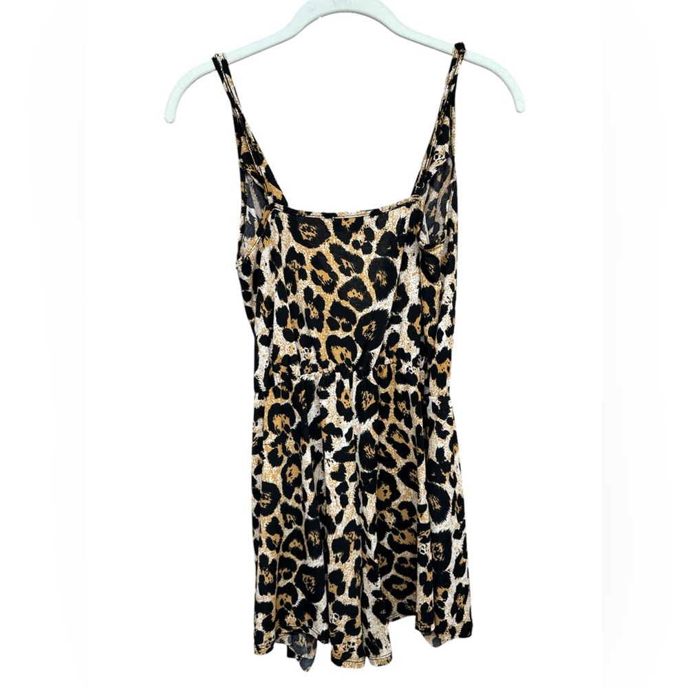 Small Cheetah Print short romper!